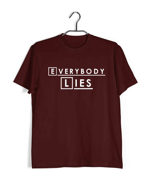 5 TV Series Everybody Lies Custom Printed Graphic Design T-Shirt for Women