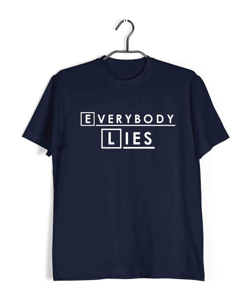 5 TV Series Everybody Lies Custom Printed Graphic Design T-Shirt for Women