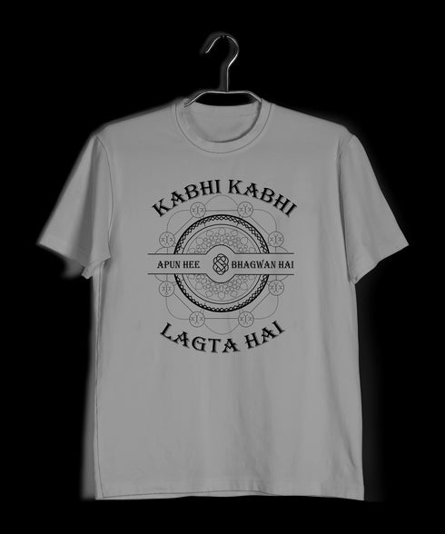 2 TV Series Kabhi Kabi Lagta Hai Apun hi Bhagwan Hai Custom Printed Graphic Design T-Shirt for Men