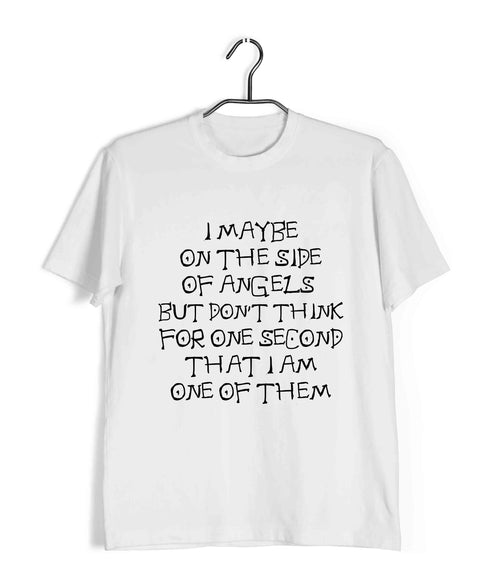 4 NOT AN ANGEL TV Series Casual Graphic Printed T-Shirt for Men