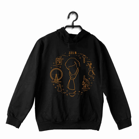 3 TV Series clock design UNISEX HOODIE Sweatshirts