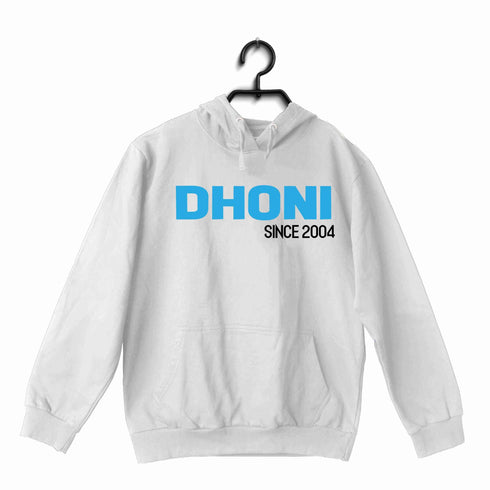 Cricket Team India DHONI - Since 2004 UNISEX HOODIE Sweatshirts