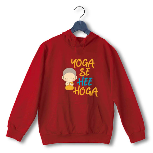 Yoga The Classics Fitness Gym Yoga se hi Hoga UNISEX HOODIE Sweatshirts
