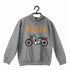 Biker Travel Travel MUSAFIR ENGLISH - WITH BIKE UNISEX HOODIE Sweatshirts