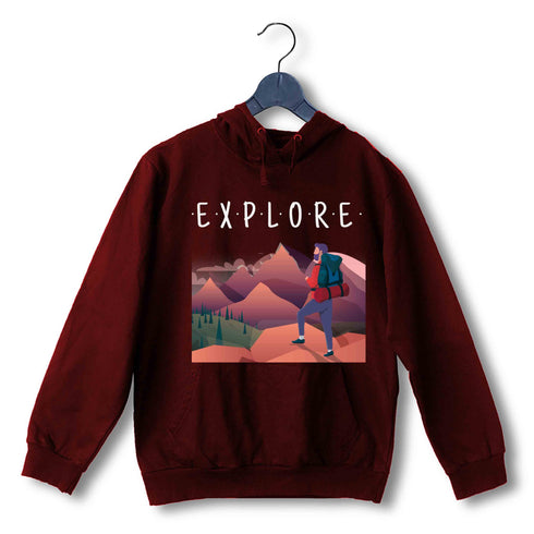 Travel Travel EXPLORE UNISEX HOODIE Sweatshirts