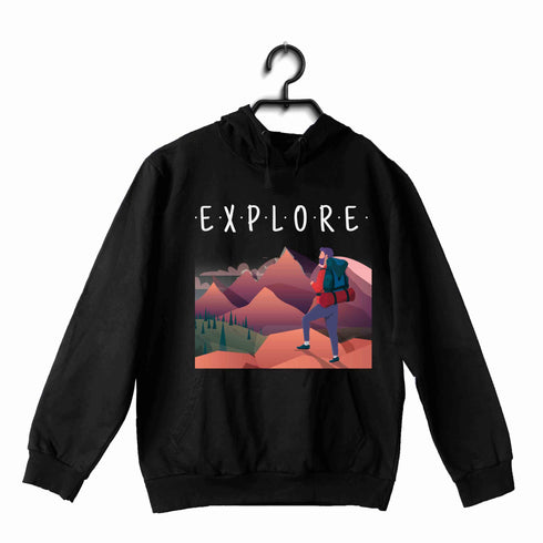 Travel Travel EXPLORE UNISEX HOODIE Sweatshirts