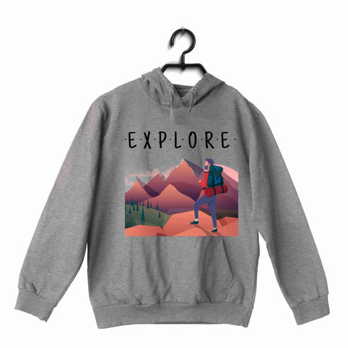 Travel Travel EXPLORE UNISEX HOODIE Sweatshirts