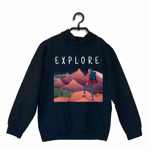 Travel Travel EXPLORE UNISEX HOODIE Sweatshirts