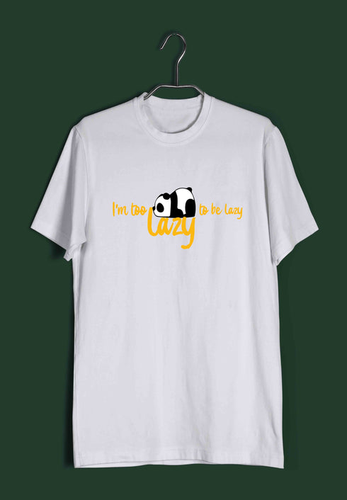 Lazy Aaramkhor Specials Laziness Maximus The Classics Casual Graphic Printed T-Shirt for Men
