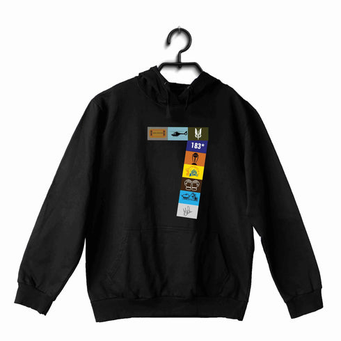 Cricket Cricket DHONI 7 UNISEX HOODIE Sweatshirts