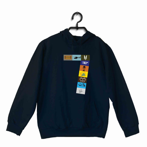 Cricket Cricket DHONI 7 UNISEX HOODIE Sweatshirts