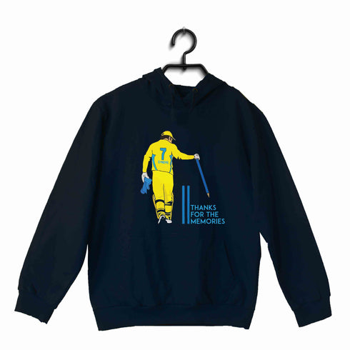 Cricket Cricket Dhoni - thank you for the memories UNISEX HOODIE Sweatshirts