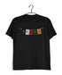 Travel LADAKH FLAG Travel Casual Graphic Printed T-Shirt for Men