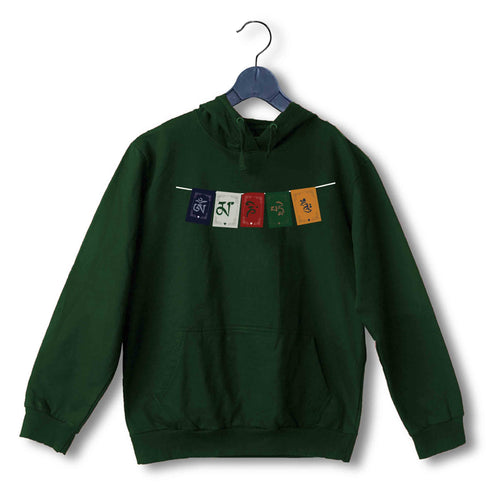 Travel Travel LADAKH FLAG UNISEX HOODIE Sweatshirts