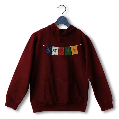 Travel Travel LADAKH FLAG UNISEX HOODIE Sweatshirts