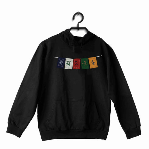 Travel Travel LADAKH FLAG UNISEX HOODIE Sweatshirts