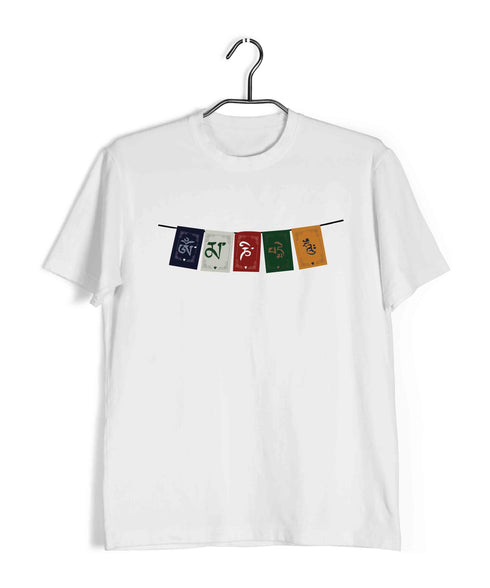 Wanderlust Travel Travel Ladakh Flags Custom Printed Graphic Design T-Shirt for Women