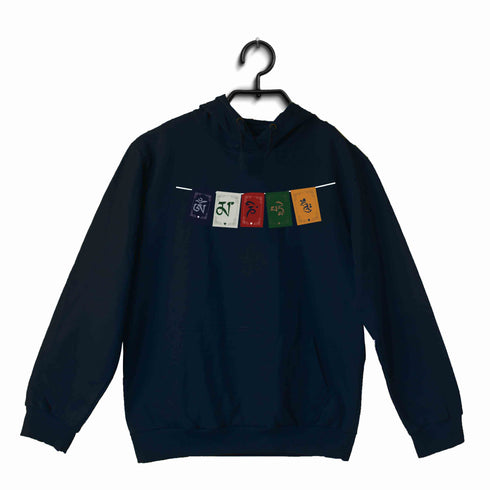 Travel Travel LADAKH FLAG UNISEX HOODIE Sweatshirts
