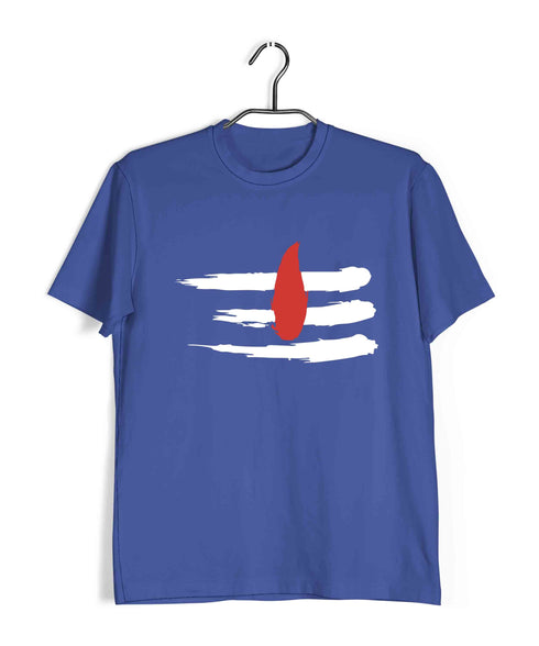 Shiva TILAK Spirituality Casual Graphic Printed T-Shirt for Men