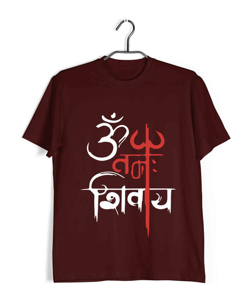 Shiva OM NAMAH SHIVAY Spirituality Casual Graphic Printed T-Shirt for Men