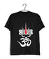 Sprituality Shiva OM WITH TILAK Custom Printed Graphic Design T-Shirt for Women