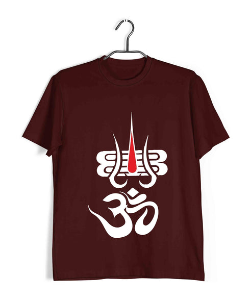 Shiva OM WITH TILAK Spirituality Casual Graphic Printed T-Shirt for Men