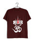 Shiva OM WITH TILAK Spirituality Casual Graphic Printed T-Shirt for Men