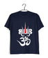 Spirituality Shiva OM WITH TILAK Custom Printed Graphic Design T-Shirt for Women