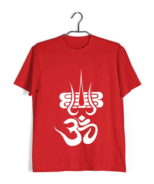 Sprituality Shiva OM WITH TILAK Custom Printed Graphic Design T-Shirt for Women