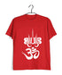 Sprituality Shiva OM WITH TILAK Custom Printed Graphic Design T-Shirt for Women