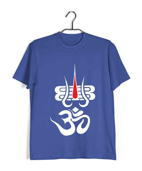 Shiva OM WITH TILAK Spirituality Casual Graphic Printed T-Shirt for Men