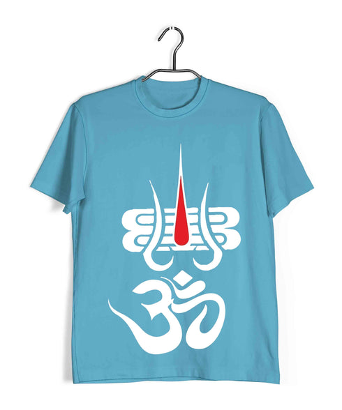 Shiva OM WITH TILAK Spirituality Casual Graphic Printed T-Shirt for Men