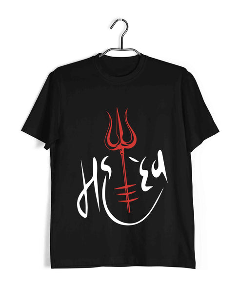 Sprituality Shiva MAHADEV TRISHUL Custom Printed Graphic Design T-Shirt for Women
