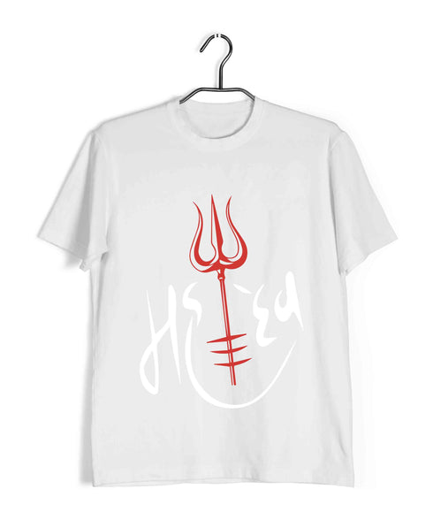 Sprituality Shiva MAHADEV TRISHUL Custom Printed Graphic Design T-Shirt for Women
