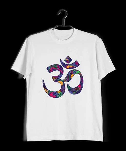 Aaramkhor OM COLORFULL Spiritual Shiva Mens TShirts