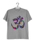 Spirituality Shiva OM COLORFULL Custom Printed Graphic Design T-Shirt for Women