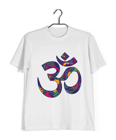 Spirituality Shiva OM COLORFULL Custom Printed Graphic Design T-Shirt for Women
