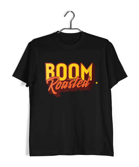 3 TV Series BOOM. ROASTED Custom Printed Graphic Design T-Shirt for Men