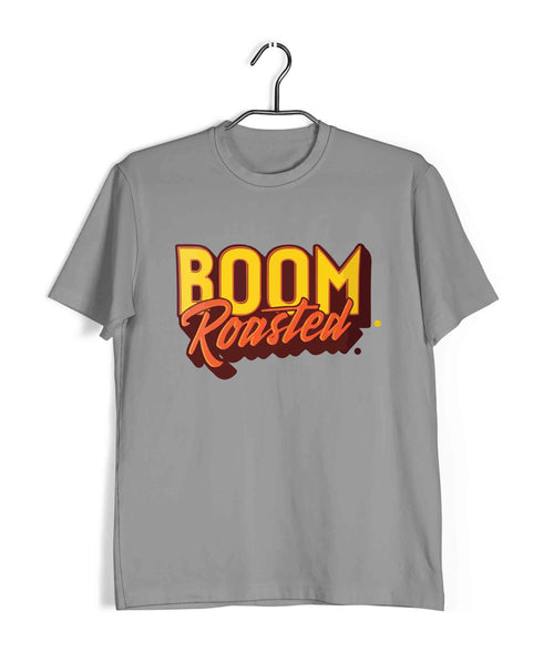 3 TV Series BOOM. ROASTED Custom Printed Graphic Design T-Shirt for Men
