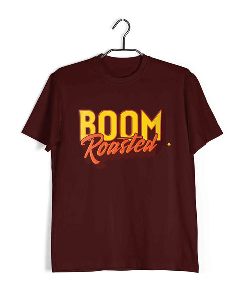 3 TV Series BOOM. ROASTED Custom Printed Graphic Design T-Shirt for Men