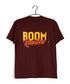 3 TV Series BOOM. ROASTED Custom Printed Graphic Design T-Shirt for Men