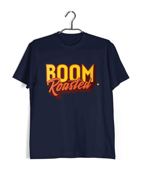 3 TV Series BOOM. ROASTED Custom Printed Graphic Design T-Shirt for Men