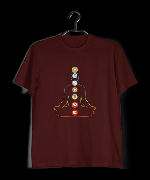 Aaramkhor OM CHAKRA Spiritual Shiva Mens TShirts