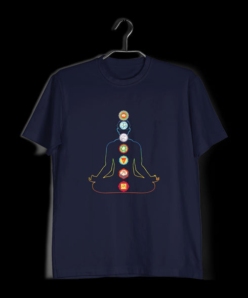 Aaramkhor OM CHAKRA Spiritual Shiva Mens TShirts