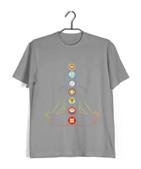 Sprituality Shiva OM CHAKRA Custom Printed Graphic Design T-Shirt for Women