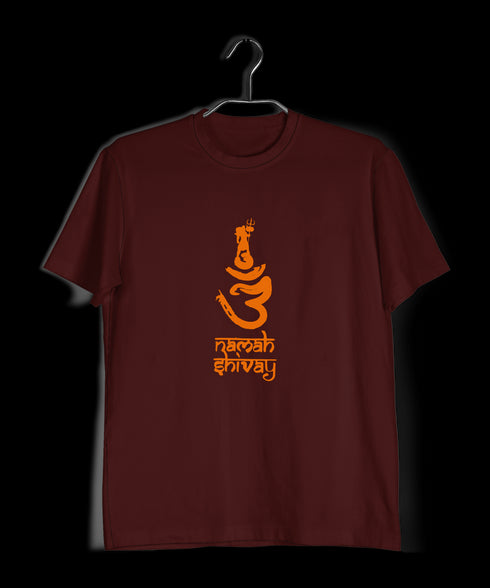 Aaramkhor OM NAMAH SHIVAY Spiritual Shiva Mens TShirts