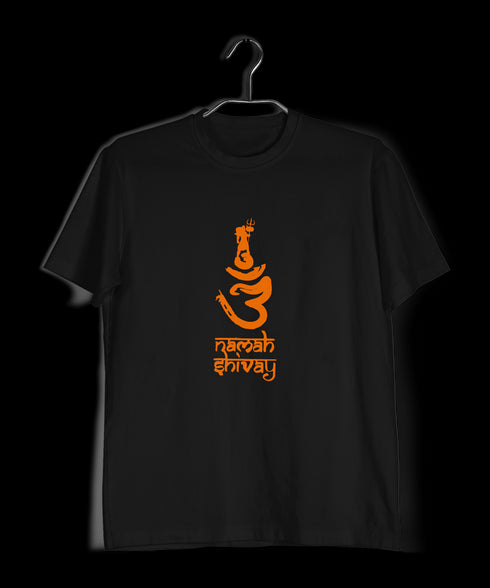Aaramkhor OM NAMAH SHIVAY Spiritual Shiva Mens TShirts