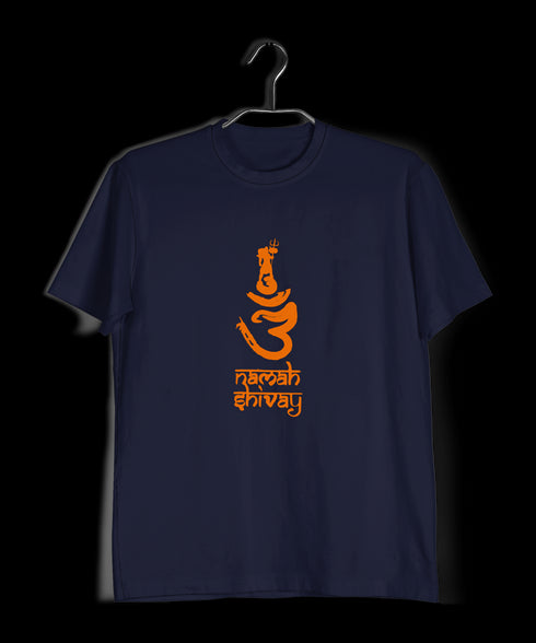 Aaramkhor OM NAMAH SHIVAY Spiritual Shiva Mens TShirts