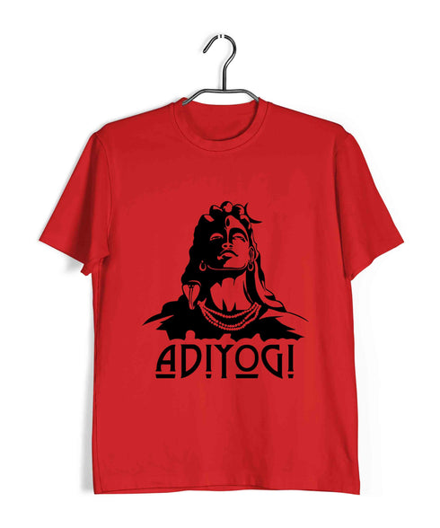 Sprituality Shiva ADIYOGI Custom Printed Graphic Design T-Shirt for Women