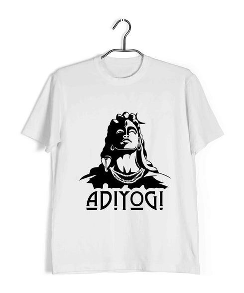 Sprituality Shiva ADIYOGI Custom Printed Graphic Design T-Shirt for Women